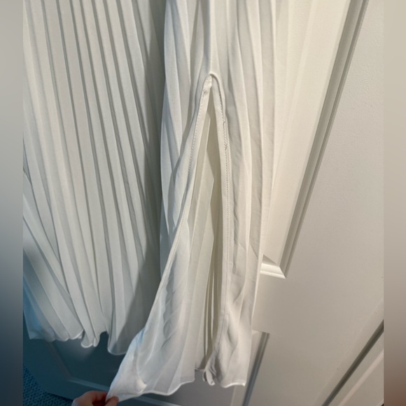 Carbon38 Mesh Pleated Maxi Skirt - Picture 8 of 9